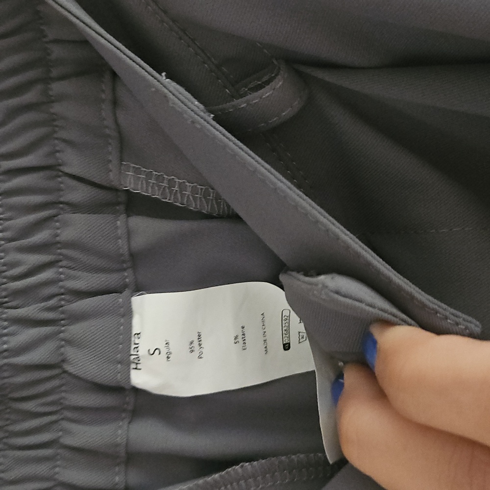 Halara Light Grey Work Pants - image 2